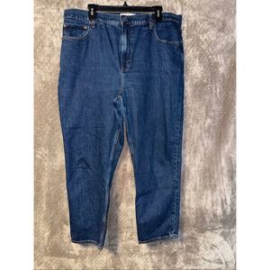 Abercrombie and fitch ankle straight ultra high rise straight curve love medium